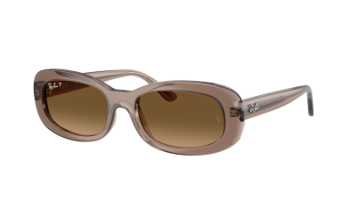 Ray-Ban RB2221 6827/M2 53-18 Transparent Beige