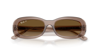 Ray-Ban RB2221 6827/M2 53-18 Transparent Beige