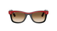 Ray-Ban Wayfarer RB2240 955/51 50-22 Red on black