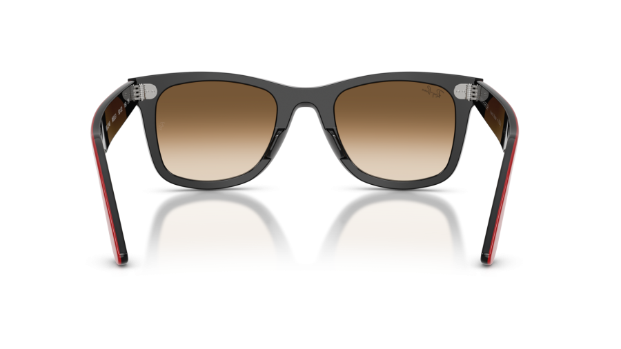 Sunglasses Ray-Ban Wayfarer RB2240 955/51 50-22 Red on black  display picture 1