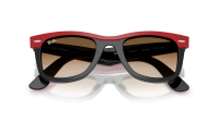 Ray-Ban Wayfarer RB2240 955/51 50-22 Red on black