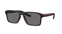 Prada Linea Rossa PS 05YS DG0-02G 58-17 Black rubber