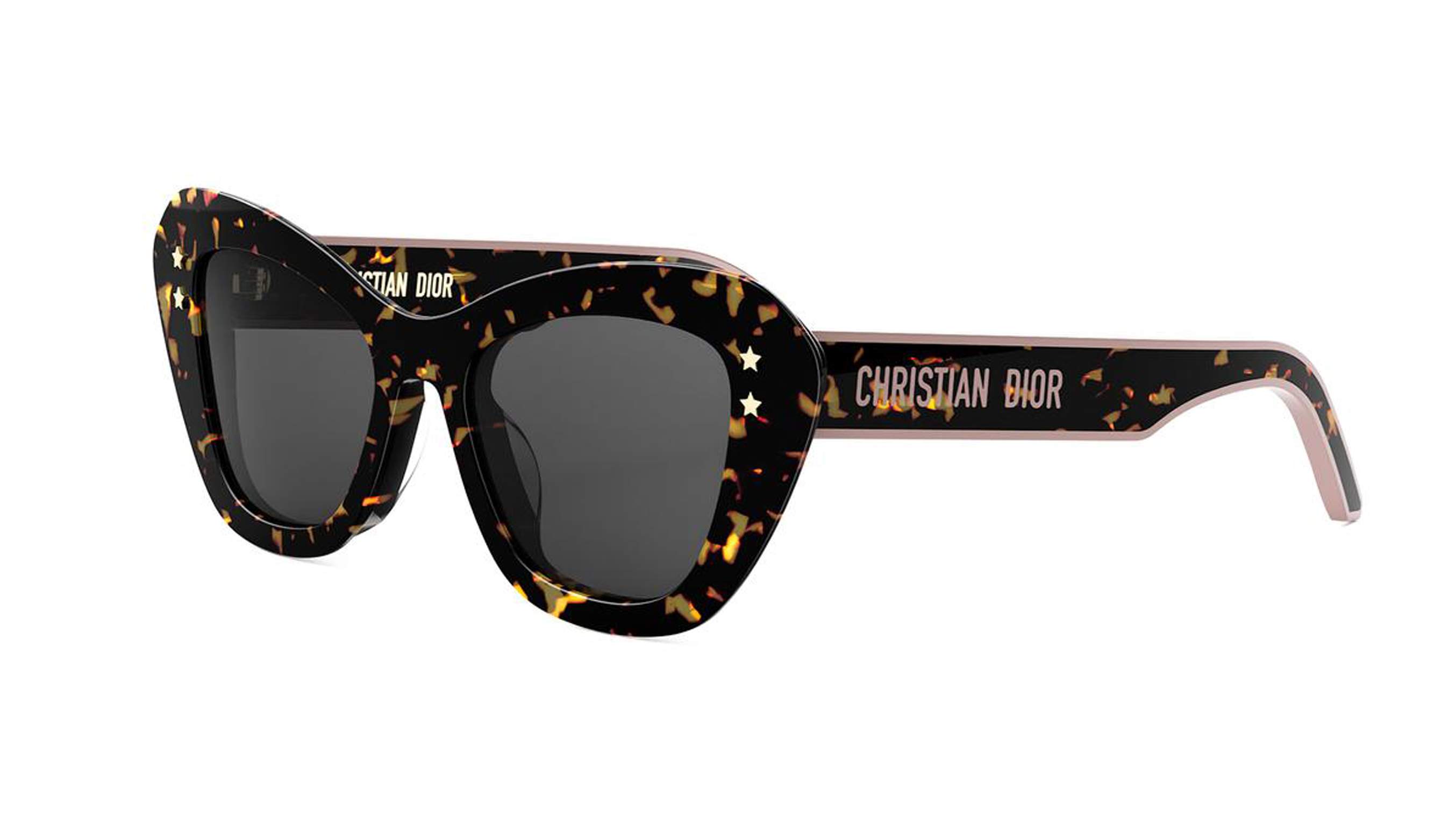 Dior Tortoise and Crystal Sunglass DIOR EYEWEAR DiorPacific R1I oval-frame tortoiseshell  main image 4