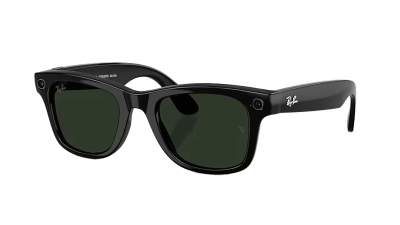 Sonnenbrille Ray-Ban Meta wayfarer Gen 2 RW4012 601/1M 53-22 Shiny Black