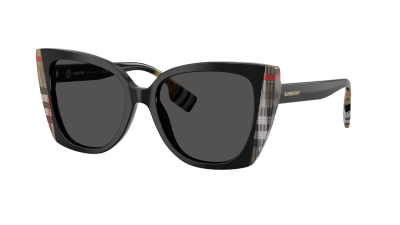 Occhiali da sole Burberry Meryl BE4393 4055/87 54-17 Black vintage check in stock