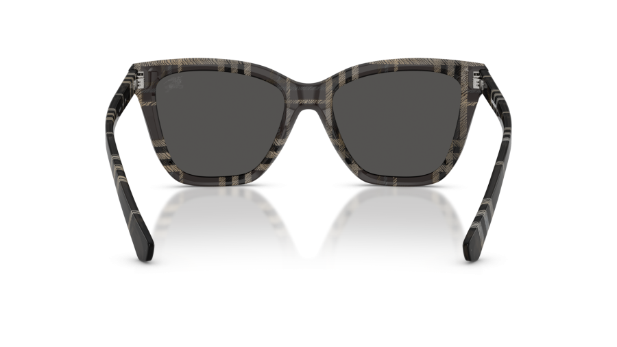 NWT, Burberry 0BE4470, Check Grey, Acetate, Women Sunglass Burberry 4470 Sunglasses main image 4