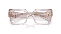Miu Miu MU 04UV 12W1O1 52-19 Transparent Mauve