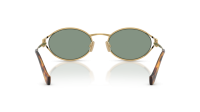 Miu Miu Logo MU 52YS 5AK04M 54-21 Or