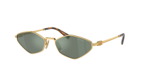 Miu Miu Logo MU 56ZS 5AK04M 56-17 Goud