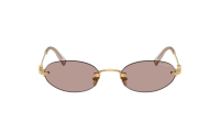 Miu Miu Logo MU A54S 5AK20I 51-20 Złoto