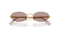 Miu Miu Logo MU A54S 5AK20I 51-20 Złoto