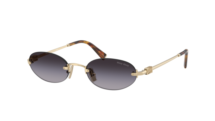 Sunglasses Miu Miu MU A54S ZVN5D1 51-20 Pale Gold in stock  display picture 3