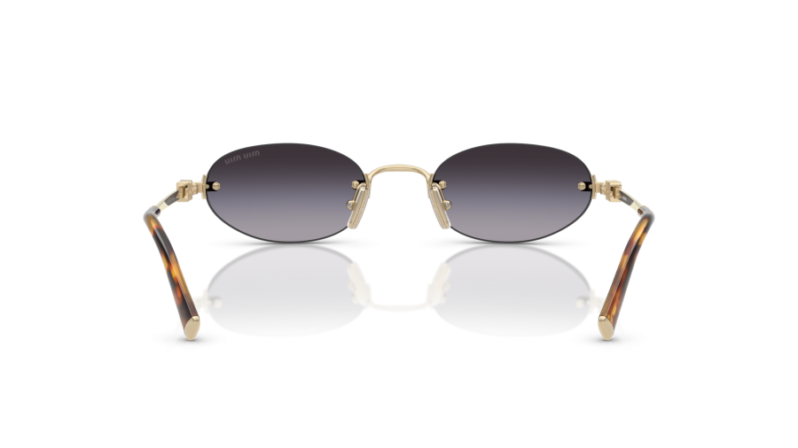 Lunettes de soleil Miu Miu Logo MU A54S ZVN5D1 51-20 Pale  display picture 2