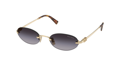 Occhiali da sole Miu Miu MU A54S ZVN5D1 51-20 Pale Gold in stock