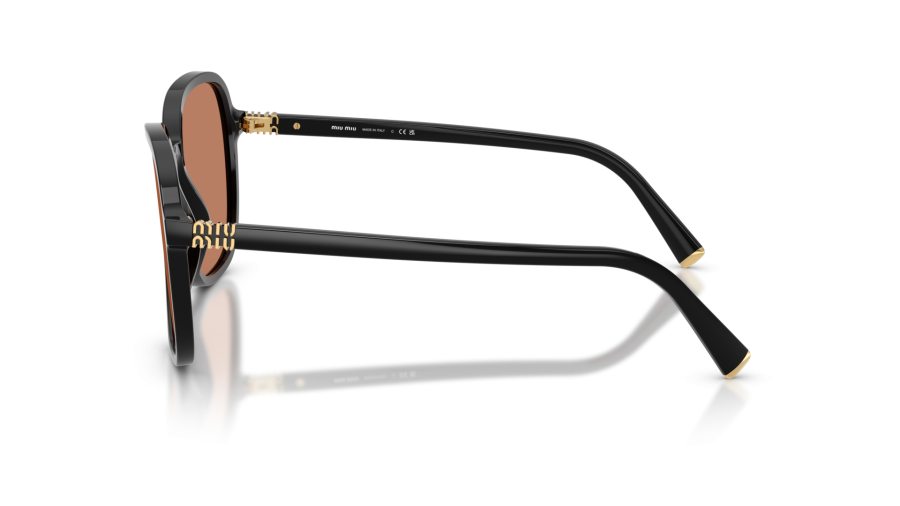 Lunettes de soleil Miu Miu Regard MU B01S 16K90Q 58-18 Noir  display picture 1