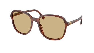 Occhiali da sole Miu Miu Regard MU B01S 26E10R 58-18 Stripped Tobacco