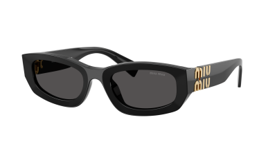 Miu Miu Glimpse MU B04S 16K08Z 53-22 Zwart