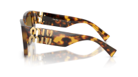 Miu Miu Glimpse MU B05S 14L20U 51-21 Honey Havana