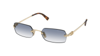 Miu Miu Eyewear MU B50S ZVN80O 52-20 Pale Gold