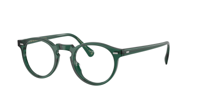 Brille Oliver peoples Gregory peck OV5186 1763 47-23 Translucent dark teal auf Lager