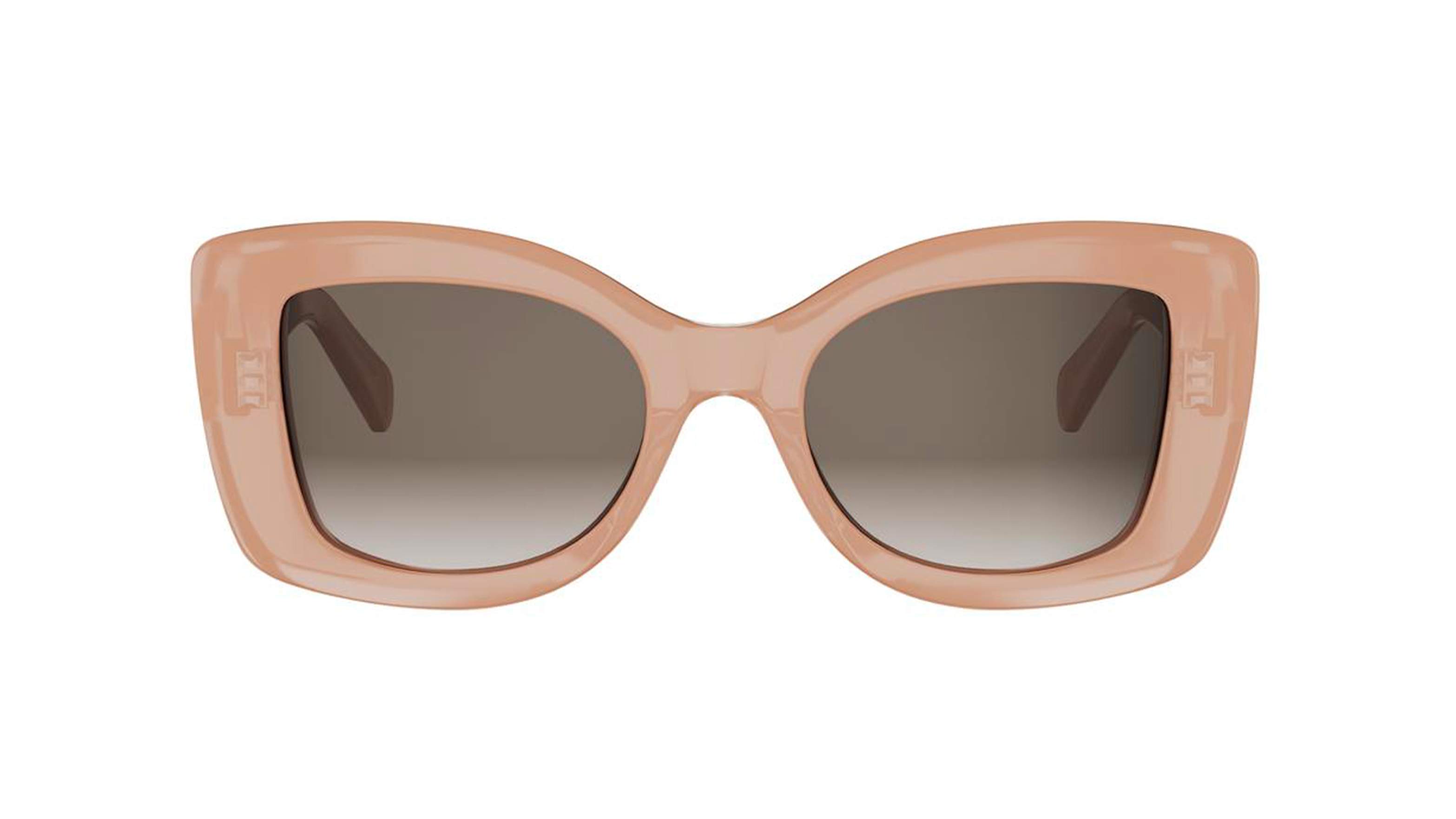 **NEW**Celine Paris Sunglasses Pink / Grey Gradient - AUTHENTIC Triomphe 01 sunglasses in Acetate - MILKY PASTEL ROSE | CELINE main image 4