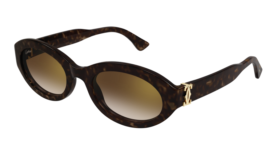 Cartier Contemporary CT0588S 002 53-21 Écaille