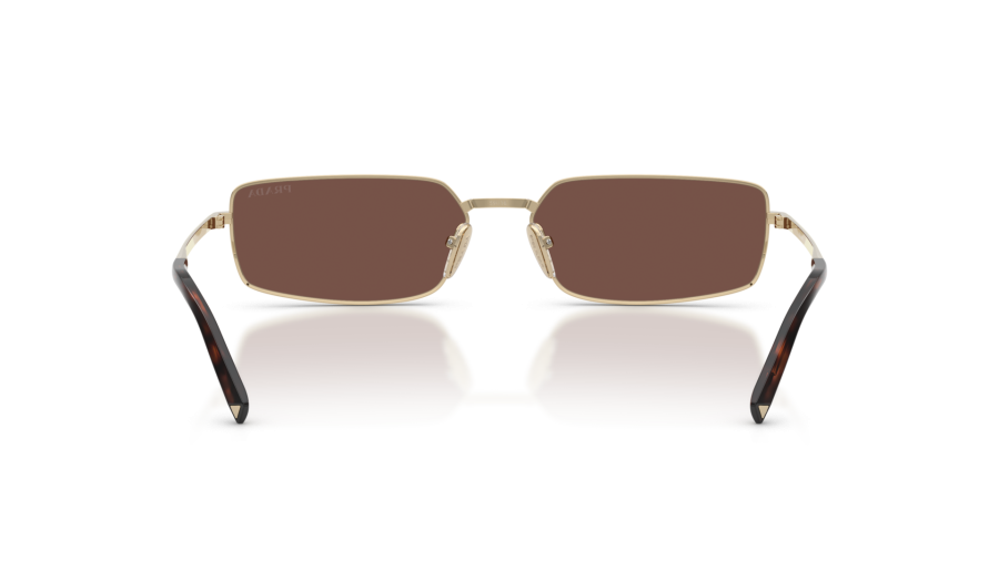 Sunglasses Prada PR A60S ZVN-80T 59-16 Pale Gold | Visiofactory display picture 3