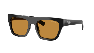 Prada PR C03S 16K-50P 54-19 Zwart
