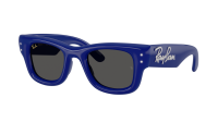 Ray-Ban Wayfarer puffer Edition swarovski RB4940B 686087 47-23 Blu with strass