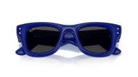 Ray-Ban Wayfarer puffer Edition swarovski RB4940B 686087 47-23 Blu with strass
