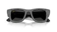 Ray-Ban Wayfarer puffer Edition pave swarovski RB4940BP 6865/87 47-23 Black with strass