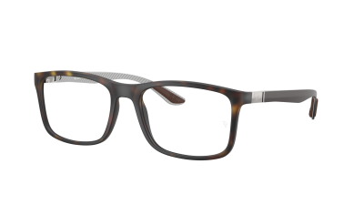 Brille Ray-Ban RX8908 RB8908 5200 55-18 Matte havana auf Lager