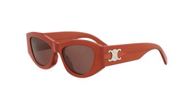CELINE Triomphe CL40308U 42E 55-18 Naranja