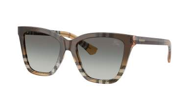 Sonnenbrille Burberry BE4470 4202/11 54-18 Check gradient sand