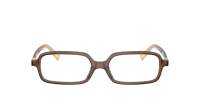 Miu Miu MU 01YV 23H1O1 51-16 Brown transparent