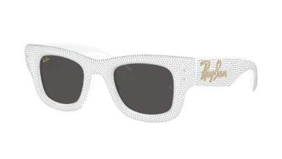Ray-Ban Wayfarer puffer Edition pave swarovski RB4940BP 6866/87 47-23 White with strass pave