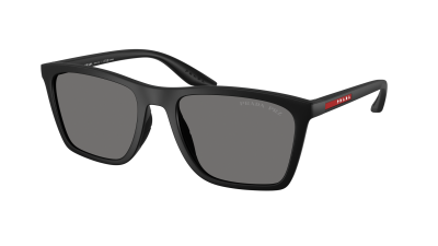Prada Linea Rossa PS B08S 1BO-02G 56-19 Preto