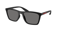 Prada Linea Rossa PS B08S 1BO-02G 56-19 Preto