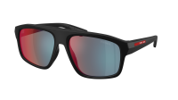 Prada Linea Rossa PS B02S 1BO-08F 59-17 Preto