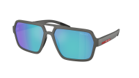 Prada Linea Rossa PS A06S 16X08R 59-16 Grey Silver