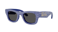 Ray-Ban Wayfarer puffer Edition pave swarovski RB4940BP 6867/87 47-23 Blue with strass pave