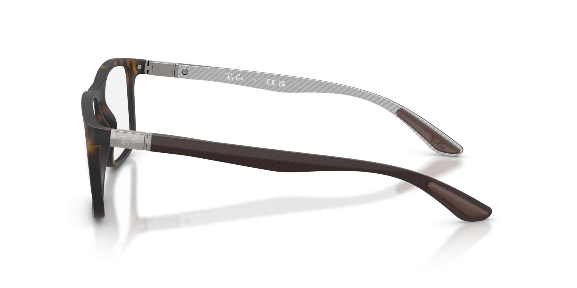 Eyeglasses Ray-Ban RX8908 RB8908 5200 57-18 Matte havana | Visiofactory