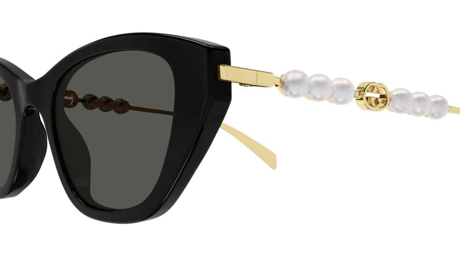 GUCCI サングラス Sunglasses Gucci Emblem GG1968S 001 50-19 Black-Gold-Grey in stock