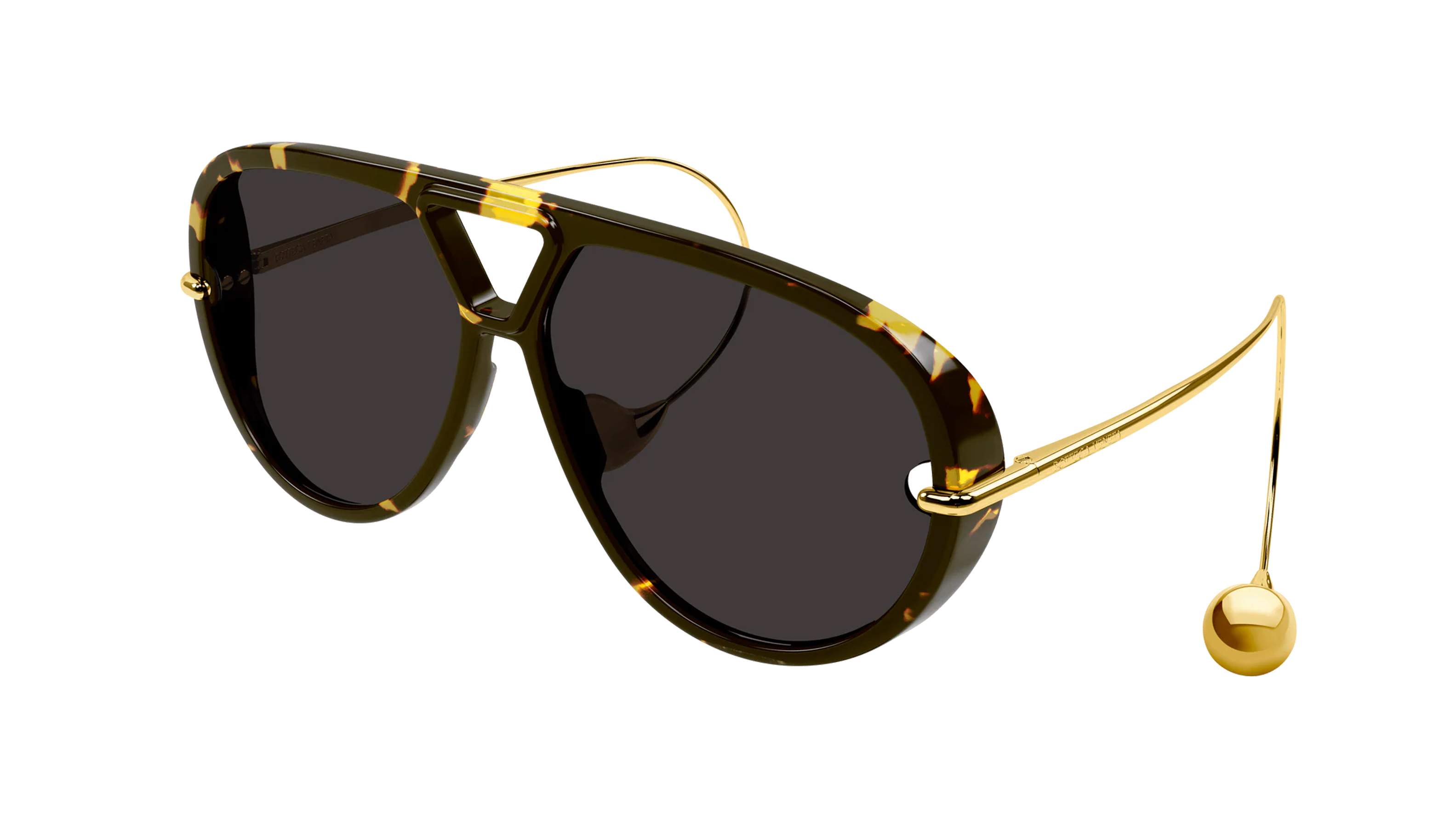 Zonnebrillen Bottega Veneta Drop BV1273S 005 63-12 Havana | Visiofactory