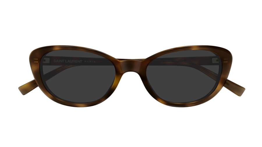 Sunglasses Saint Laurent Sl logo SL 822 002 52-18 Havana in stock