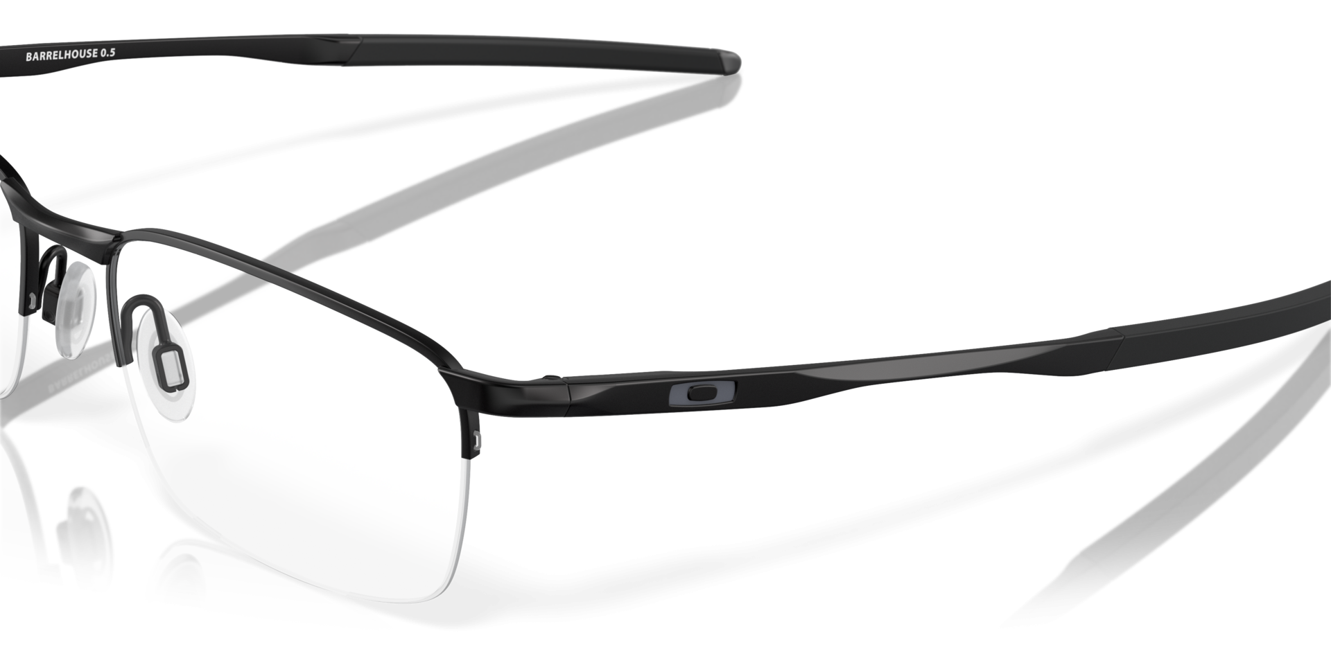 01 5 Eyeglasses Oakley Barrelhouse 0.5 OX3174 01 53-18 Black | Visiofactory