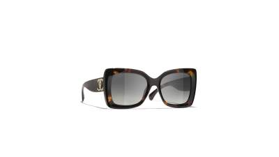 Lunettes de soleil CHANEL CH5555 1818S8 53-18 Havana tweed