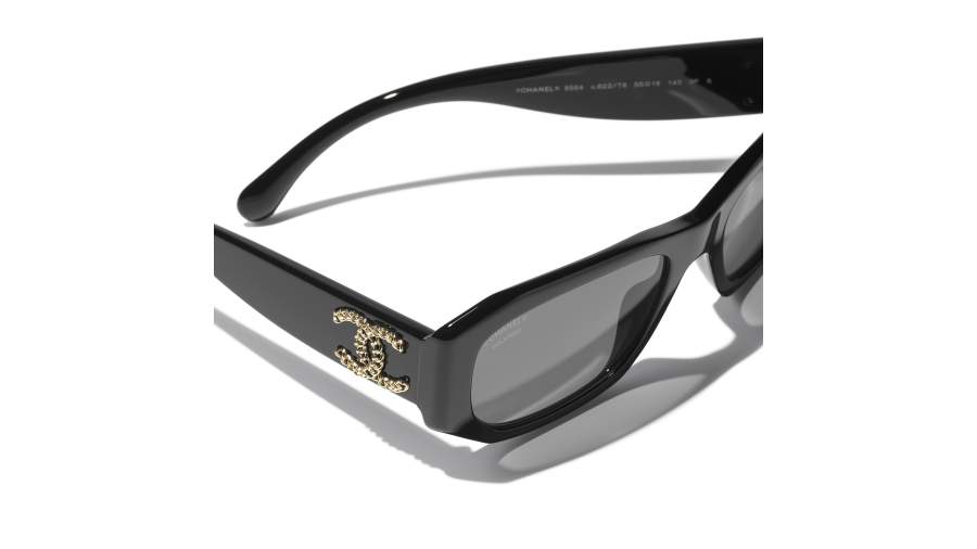Sunglasses CHANEL CH5554 C622T8 55-18 Black | Visiofactory