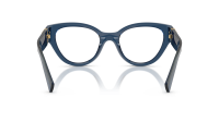 Miu Miu MU 01VV 08Q1O1 52-21 Blue transparent