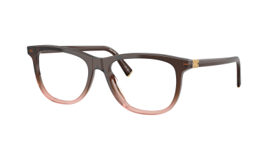 Brille Miu Miu MU 01WV 25C1O1 54-17 Bordeaux gradient